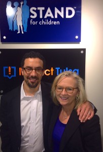 Jonah Edelman, CEO , Stand for Children and Kathy Taylor, CEO, ImpactTulsa 